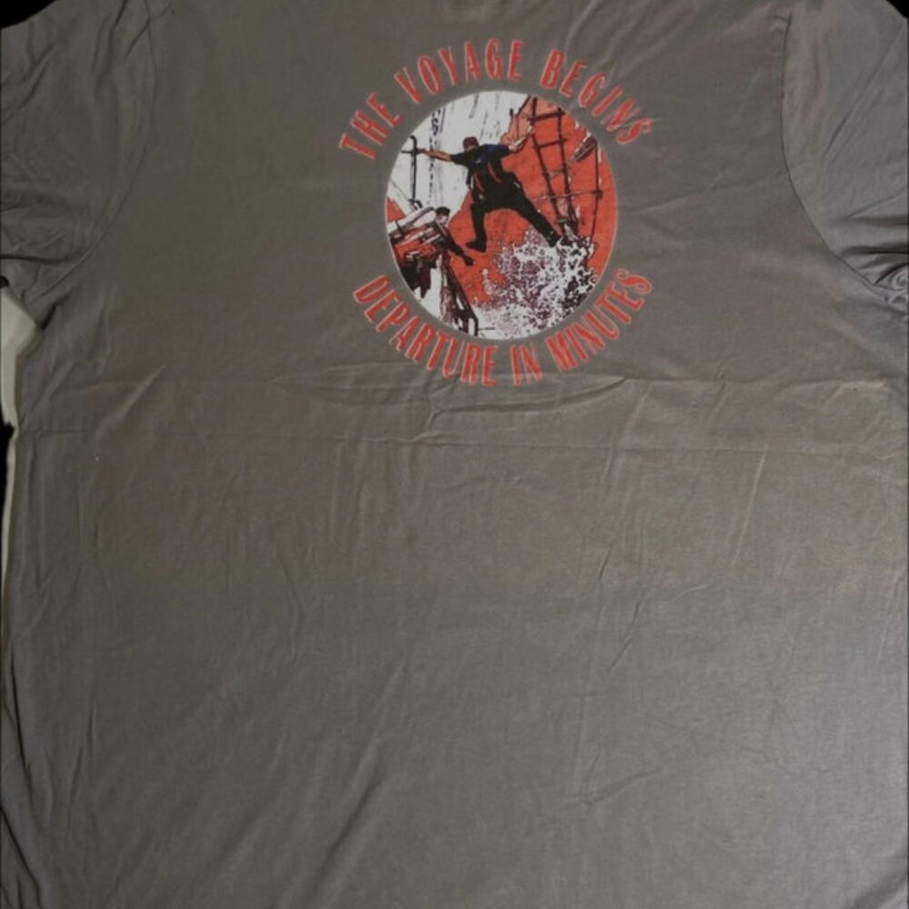 "The Voyage Begins..." NOS Ladies XL Gray T-Shirt